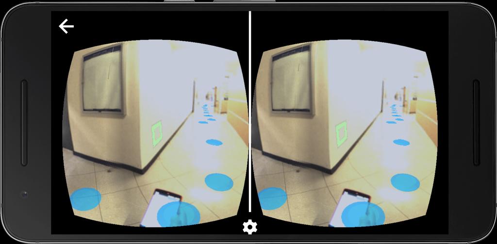 CHAPTER 3. BUILDING THE VIEWER 9 Figure 3.2: Entering VR Mode causes the screen to be rendered for each eye.
