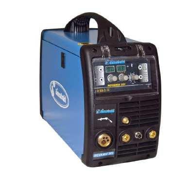 NOVAMIX 201 The effective reply to all needs in the field of welding The Power Source INVERTER NOVAMIX 201 thanks to its weight of Kg 13.