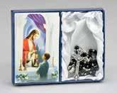 with case, laminated Blessings Communion Sets & Keepsakes for
