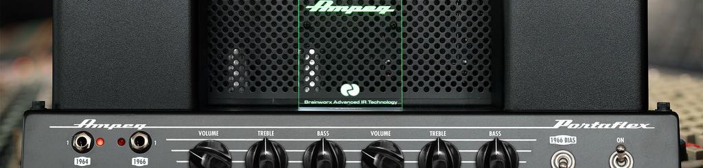 The Basics You can use the amp section of this plug-in exactly like you would operate the real Ampeg B-15N tube amplifier.