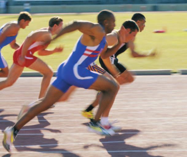 What is speed? Have you ever watched a race? Most people can run half a mile in 5 minutes.