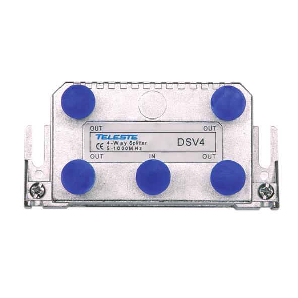 Digital Line Linear frequency response up to 1 GHz Excellent port isolation Nickel plated HQ housing 7 mm high plastic base for easy handling (Euro and Standard) High intermodulation distortion