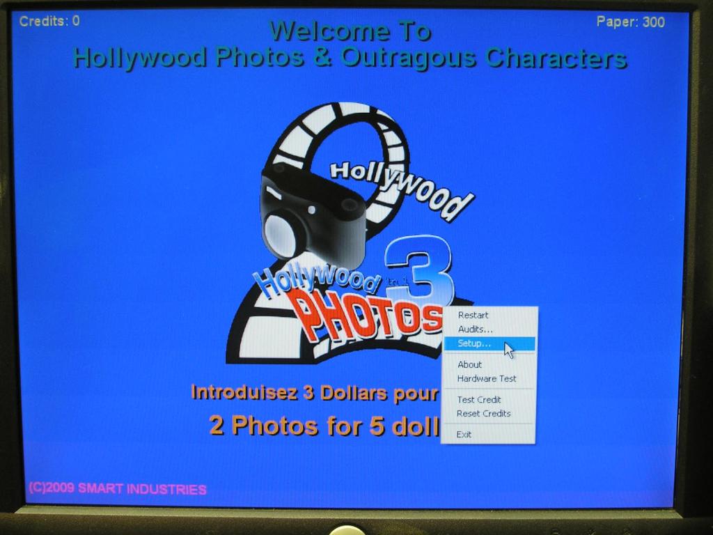 SMART 3 IN 1 HOLLYWOOD PHOTOS: SETTING UP YOUR