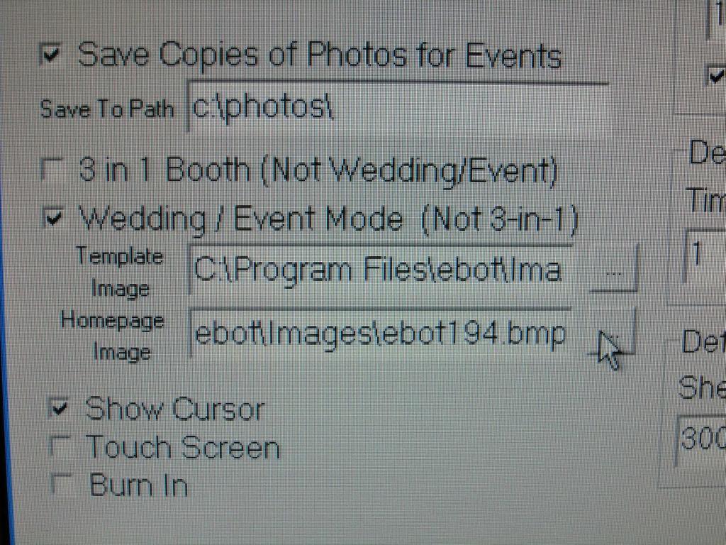 Make sure the file you choose is a valid format which works with the photo booth program (more on that at the end of these instructions).