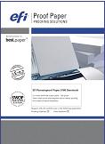 EFI Proof Paper 8260 Semiglossy EFI Proof Paper 8260 Semiglossy (260 g/m²) PE-coated, microporous widest