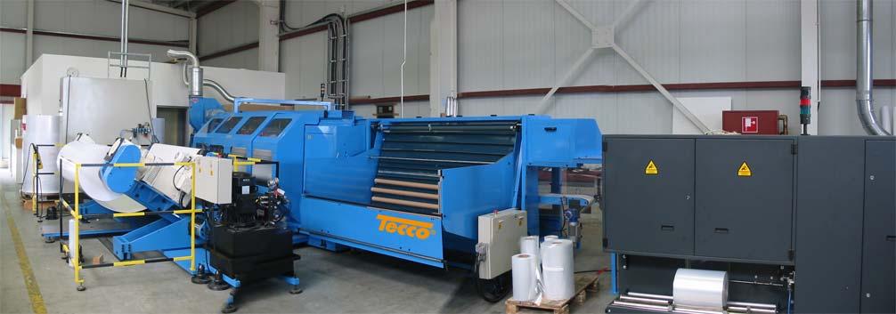 Tecco - Equipment New paper converting machine Investment
