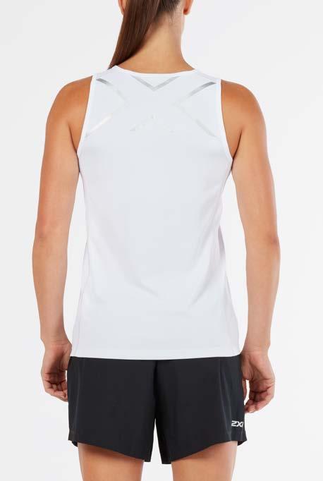 WOMEN'S BSR ACTIVE TANK WR4817A COLOUR WAYS: BLACK, NAVY, WHITE SIZE RANGE: 2XS -2XL 01. Semi-fitted, active style tank. 02. Round neck line with neck bind. 03.