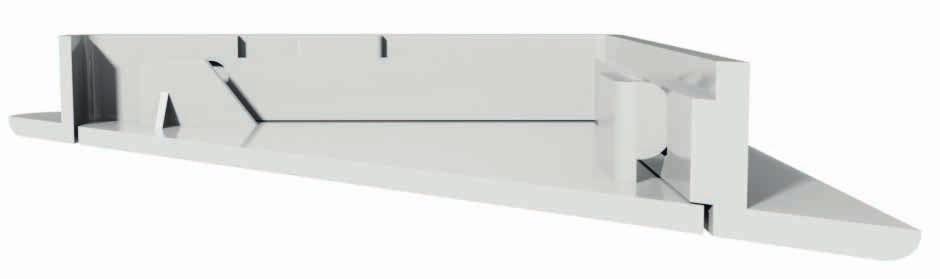 EMAC 006 ACCESS PANEL High impact white styrene plastic 102 x 152 228 x 152 203 x 203 300 x 300 355 x 355* 558 x 558* Picture Non-lockable with snap shut design Ensure the structural opening is cut
