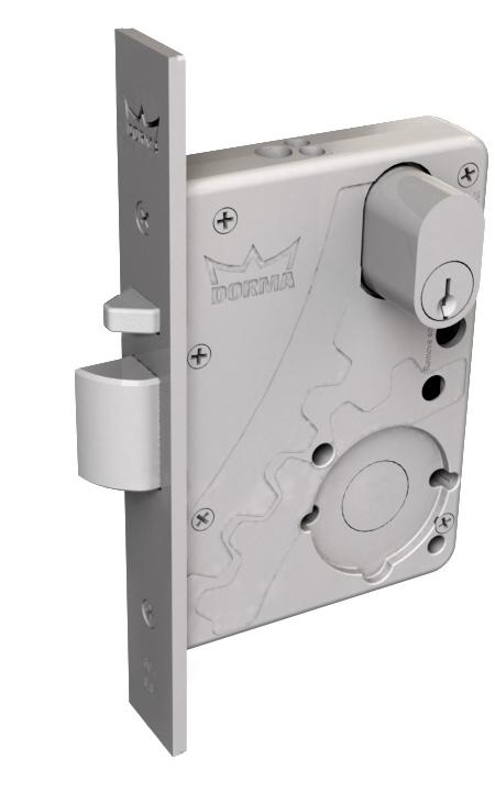 ST9600 SERIES II MORTICE NIGHT LATCH Mortice night latch functions are operated by key outside and by turn snib or key inside and lock automatically when the door is closed.