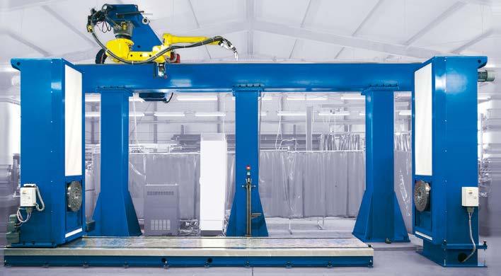 for FANUC-Robotics Standard welding tables for robotic