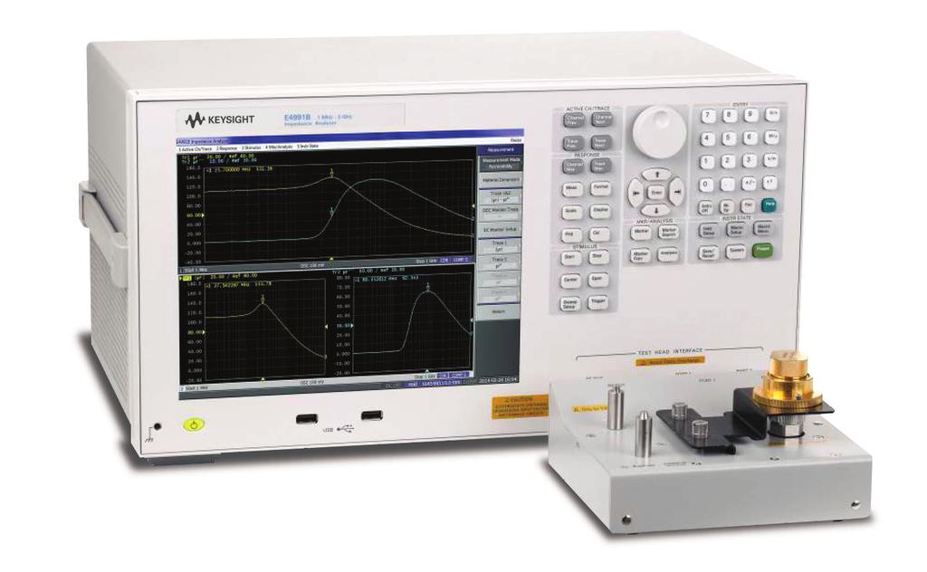 18 Keysight Solutions for Measuring Permittivity and Permeability with LCR Meters and Impedance Analyzers - Application Note 3.