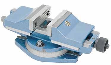 Vises Shaper & Milling Machine Vises with Swivel Base Self Centering Width of Jaw 5" " 8" Height of Jaw 1.57 1.97 2.48 Max. Opening 3.94 4.92.3 Overall Height 5.35.5 7.
