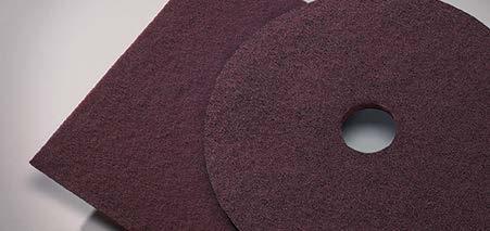 SPECIALTY PADS MACHINE USED CONDITIONING PADS These 1/4" thick pads are manufactured with the finest fibers, resins and abrasives to allow multiple levels of surface blending of water-based urethanes