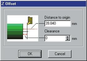 To set the Z axis Tool Offset for the drill, touch the tip of the drill on