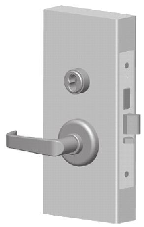 Installation Instructions for 45H & 47H Mortise Locks Finishing the installation Cylinder Core Control key View of high-security cylinder Figure 18 12 Armored face Installing the core(s) Using the