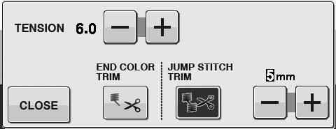 CREATING BOBBIN WORK (EMBROIDERY) CAUTION When sewing oin work, e sure to select n emroidery pttern for oin work. If ny other type of pttern is selected, the mchine my e dmged.