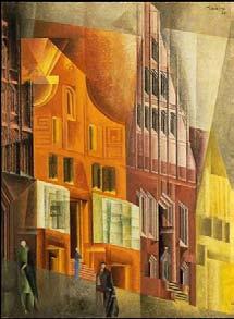 Secondary Behind the Facade: Abstraction and Lyonel Feininger s Gables I, Lüneburg Overview By examining Lyonel Feininger s Gables I, Lüneburg, students will come to understand the concept of