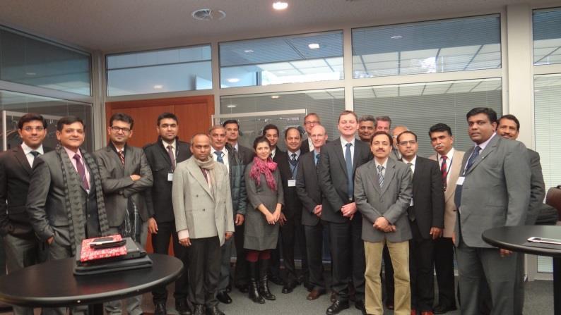 Post lunch, delegation made a visit to Deutz AG to understand the manufacturing technologies at the production area.