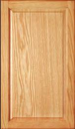 With its stylish look and golden, oak raised panel doors,