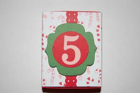 Run the Christmas tree Candy Cane Specialty DSP and Real Red card stock scraps through the Big Shot using the Matchbox Bigz XL dies to get the tag pieces.