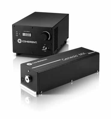 Genesis MX 607/639 STM High-Power Optically Pumped Semiconductor Lasers (OPSL) Features End user, turn key solution OPSL reliability Compact, efficient design Optimum wavelengths and power for