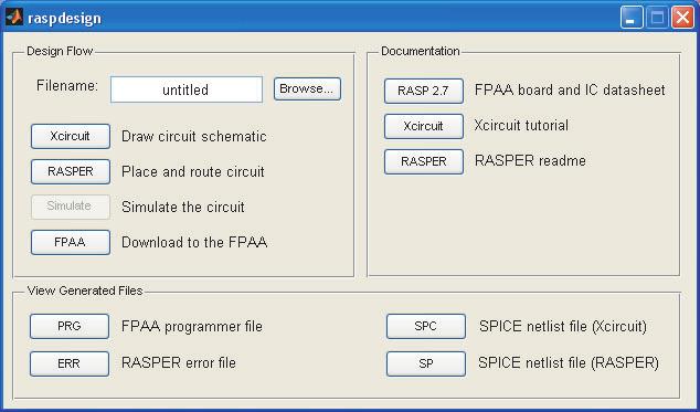 PC ethernet, GPIB, RS232 FPGA Connector DACs s<8> s<10> s<12> s<14> J19 agnd vb<0> vb<1> vb<2> MATLAB ADC / DAC Card ethernet Oscilloscope FPGA (a) Picoammeter FPAA Lockin Amplifier Supply J5 J6 ADC