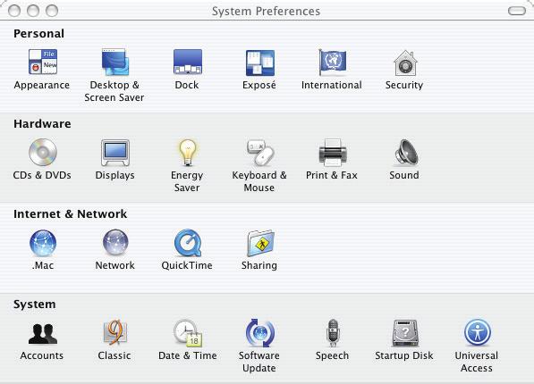 Apple icon in the upper left hand of the screen and select System Preferences as shown the figure below. 5.