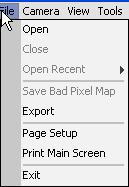 Chapter 5 User Interface 8. Colorbar 9. Image Enhancement Tool 10. Metadata display 5.1 Title Bar Indicates what ExaminIR package is running.