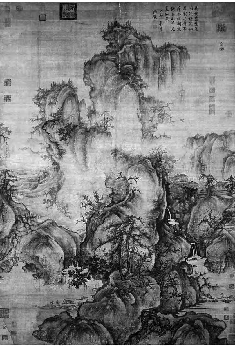 Early Spring by Guo xi, 1072. and its trees chopped down before new shoots can grow.