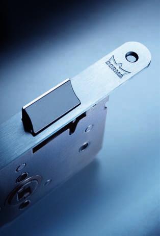 DORMA locks unique design features combined with manufacturing quality of the highest standard Contract series Mortice escape locks Mortice locks for narrow-stile doors Mortice 9mm Lock with sashlock