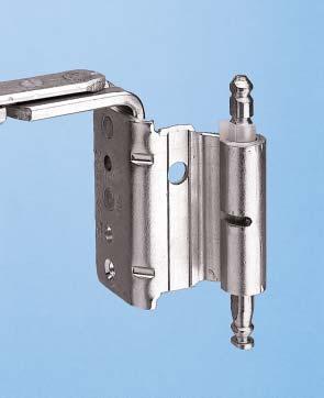 TURN MODE WITH HOLD OPEN FUNCTION As a standard, the hinge