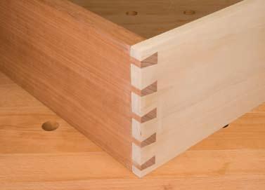 Using your dovetail jig on a router table: To use your Peachtree dovetail jig on a router table, you will follow the exact same directions as detailed in this instruction