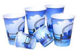 Products PAPER CUP We offer an array of plain and printed Paper cups which are manufactured using finest quality of wood pulp virgin paper.
