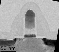 CMOS scaling graphene nanowires 32nm: High-k / metal gate integration Ge/IIIV ArF + RET Gate first