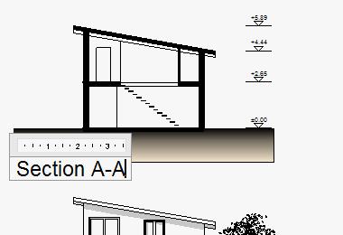 LETTERING THE PLANS IN THE PLOT Click on CREATE TEXT.