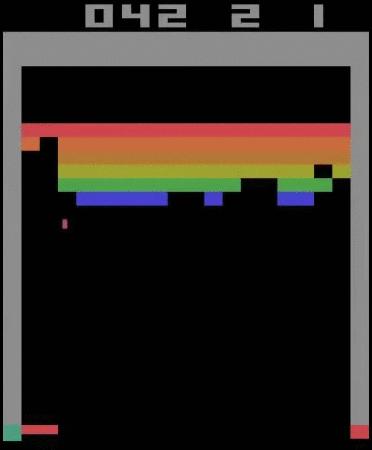 22 Atari Breakout after 600 training episodes LEVEL: Skynet will hunt you down and destroy you!