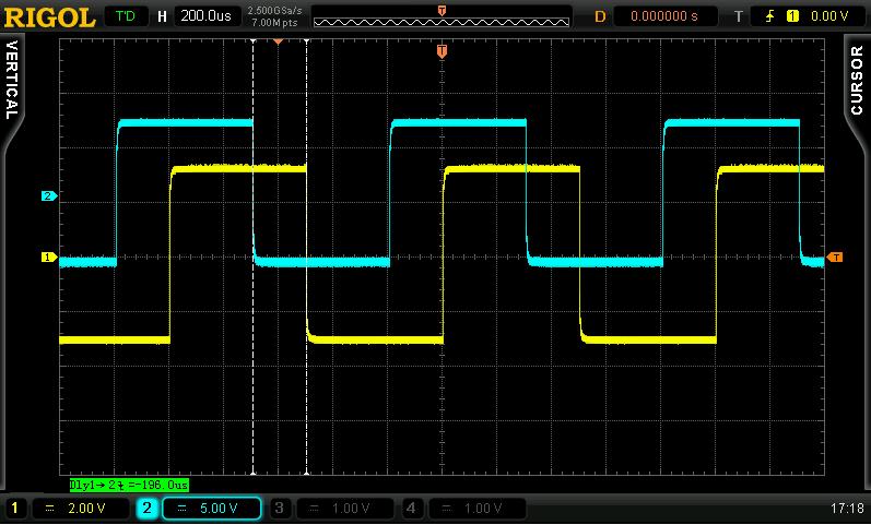 Auto Mode In this mode, one or more cursors will appear. You can use auto cursor measurement to measure anyone of the 22 waveform parameters.