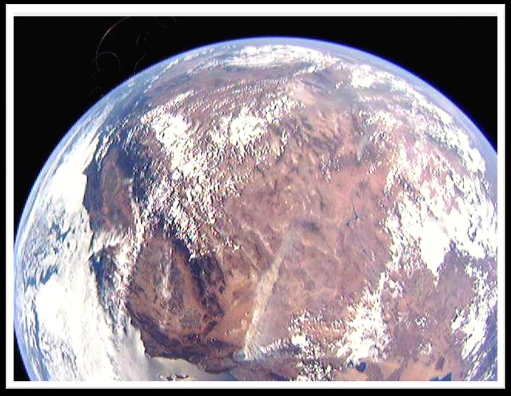 Earth Photo 13 / 22 640x480 pixels 135 diagonal FOV 1200 mile horizon 2009 The Aerospace
