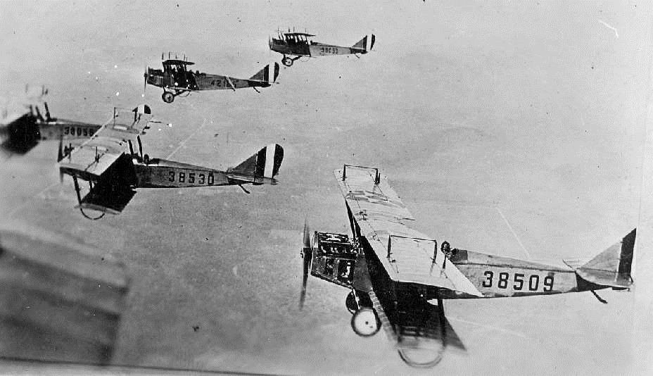In the Air First World War planes were mainly slow wooden biplanes with basic machine guns mounted