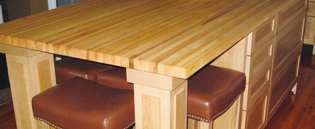 BUTCHER BLOCKS Available in lengths up to 90 x 46 wide x 1 1/4 thick BOS BROTHERS INC. WAS FOUNDED IN 2002. OUR MANUFACTURING PLANT IS LOCATED IN THE COMMUNITY OF MONTEAGLE, NB, CANADA.