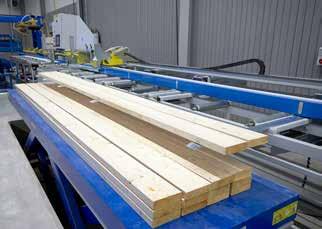 cycle Computer controlled, resulting in fast adjustment Fixation of timber near the cutting area resulting in accurate cutting