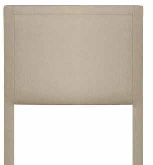 bedroom bedroom D20187-HBT Twin Headboard W40 D3 3/4 H55 in. Upholstered Headboard. Hardwood solids. Note: To be used with the 46G.