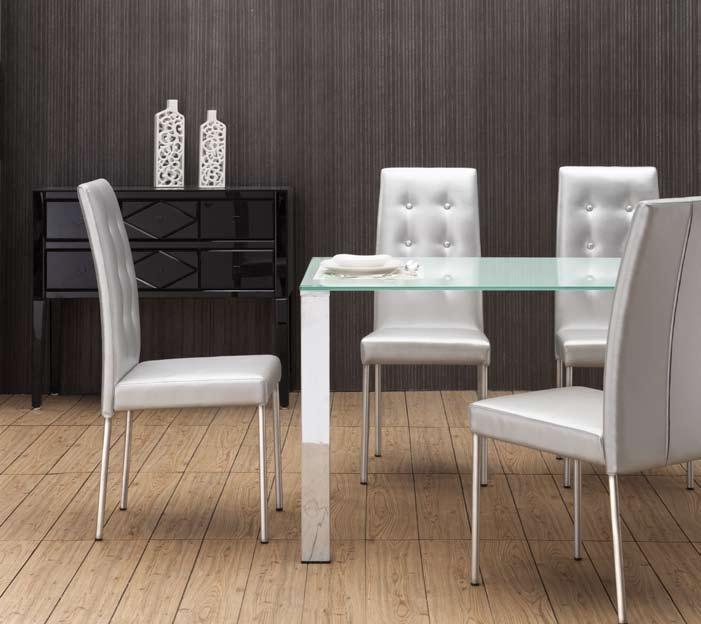 Tuft / Dining Chair - 102240 Black / 102241 White / 102242
