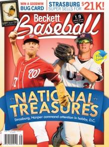 Of course, the hobby s most trusted Price Guide for baseball cards is included, too! Beckett Baseball is a proven consumer favorite and ranks among the biggest retail sellers on the newsstand.