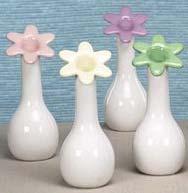 G03T3233 12" Pearlized Pastel Vase 3 Asst.