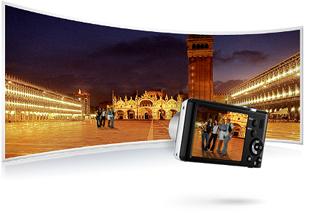 Now, you can now capture full-scale memories of landmarks and landscapes, entire wedding parties and the tallest skyscrapers.