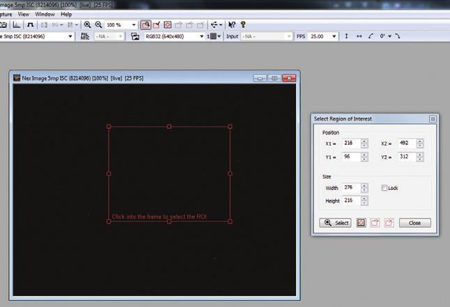 See Fig 7 & 8. Fig 7 4. You should be able to see light displayed in the Preview window of the icap software. 5.
