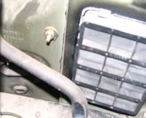 the plastic fasteners holding the trunk liners in place (Figures 1 & 2) 3.