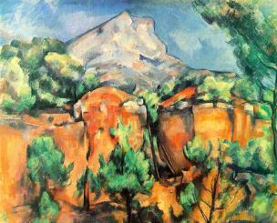 Barnes Foundation, Pennsylvania Cézanne, Mont Sainte-Victoire Seen from the