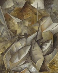 Braque, Fishing Boats 1909, Oil on canvas,